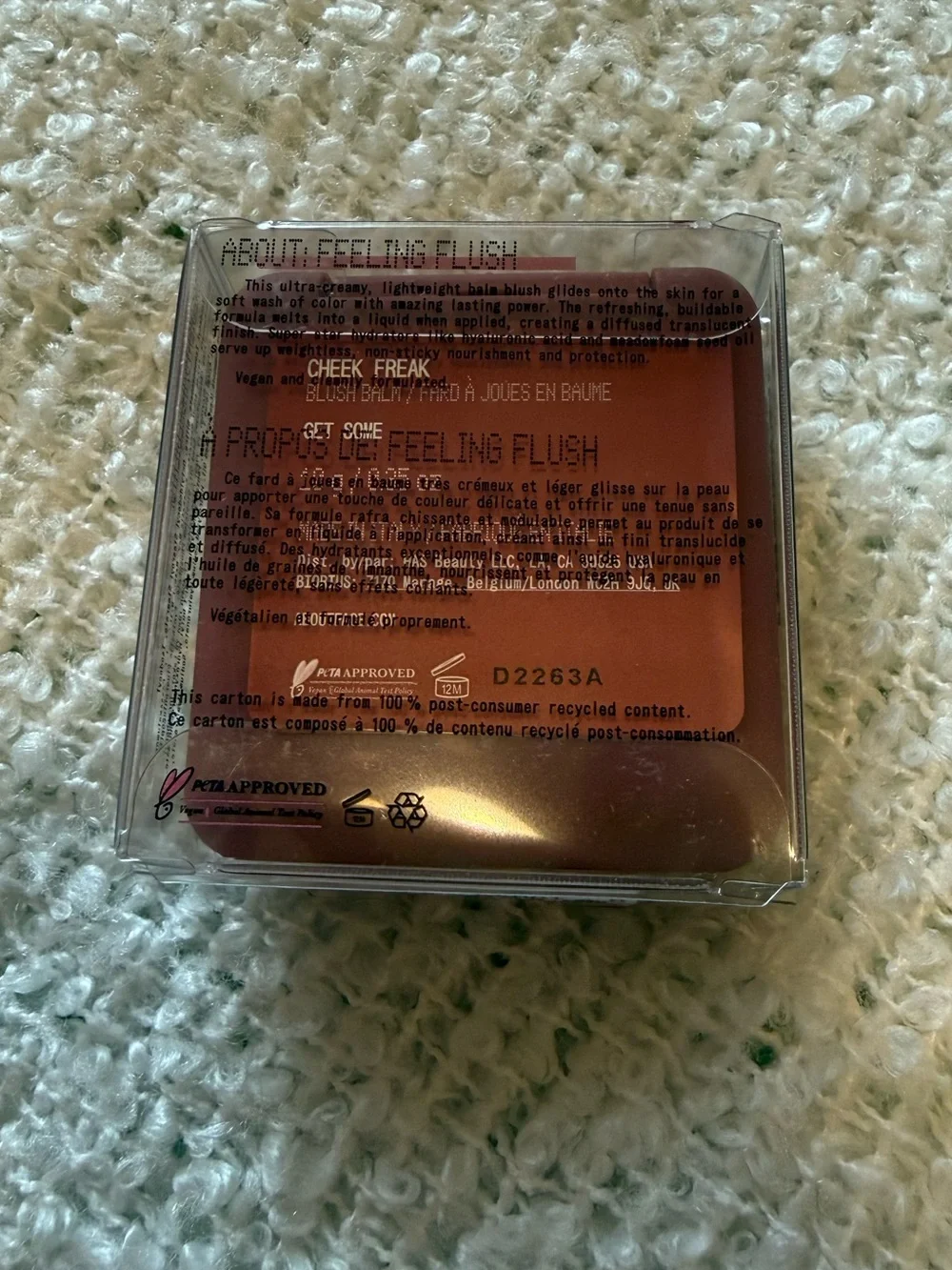 about-face Cheek Freak Blush Balm